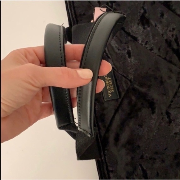 Victoria’s Secret Velvet Shoulder Tote Bag - Picture 4 of 11